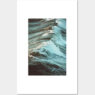 Rolling Ocean Waves Posters and Art